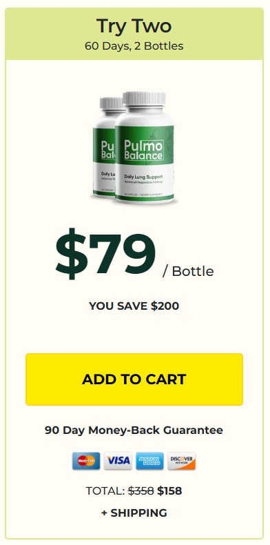 Pulmo Balance 2 Bottle Price